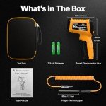 Laser Infrared Thermometer for Pizza and BBQ
