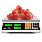 BROMECH 88lb Commercial Food Scale with LCD Display