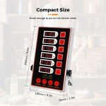 Digital Kitchen Timer with Loud Alarm and Volume