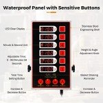 Digital Kitchen Timer with Loud Alarm and Volume