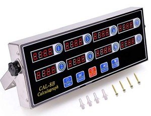 8-Channel Digital Kitchen Timer with Loud Alarm
