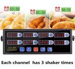 8-Channel Digital Kitchen Timer with Loud Alarm