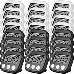 Weewooday 24-Pack Magnetic Kitchen Timers
