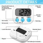 Weewooday 24-Pack Magnetic Kitchen Timers