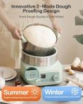 MOKKOM Electric Dough Maker with Proofing Function