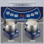 Razorri 6.5QT Electric Dough Maker for Pizza