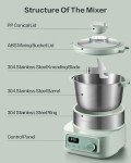 MOKKOM Electric Dough Maker with Proofing Function