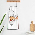 Italy Flag Chef Apron for Cooking Fun