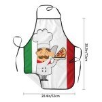 Italy Flag Chef Apron for Cooking Fun