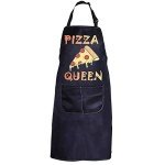 Pizza Queen Apron for Baking and Cooking