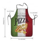 Funny Italian Flag Pizza Apron for Cooking