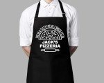 Customizable Pizza Apron with Name and Pockets