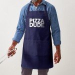 Pizza Dude Apron with Pockets for Kitchen