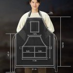 Reversible Apron with Pockets for Chefs