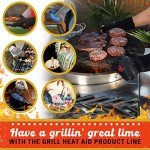 BBQ Heat Resistant Gloves for Grilling and Baking