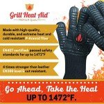 BBQ Heat Resistant Gloves for Grilling and Baking