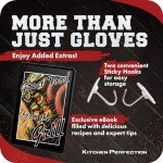 Extra Large Silicone BBQ Gloves for Grilling