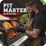 Extra Large Silicone BBQ Gloves for Grilling