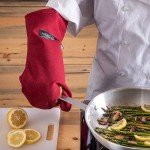 Cool Touch High Heat Oven Mitt - 17" Red