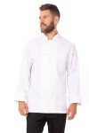 Chef Works Men’s White Le Mans Chef Coat