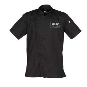 Personalized Men's Springfield Chef Coat