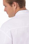 Men's White Sicily Chef Coat, Large
