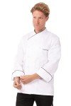 Chef Works Monte Carlo Cotton Chef Coat - White