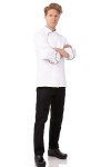 Chef Works Monte Carlo Cotton Chef Coat - White