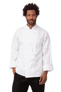 Men's White Executive Chef Coat by Chef Works