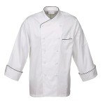 Chef Works Monte Carlo Cotton Chef Coat - White