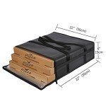Insulated Pizza Delivery Bag - 20x20 Inches