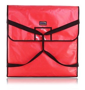 Insulated Red Pizza Delivery Bag - 24" x 24