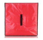 Insulated Red Pizza Delivery Bag - 24" x 24