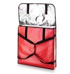 Insulated Red Pizza Delivery Bag - 24" x 24