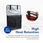 Insulated Red Pizza Delivery Bag - 24" x 24