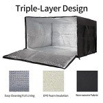 Insulated Pizza Delivery Bag - 24"x24"x14