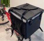 Insulated Pizza Delivery Box for Motorcycle/Bicycle