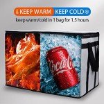 5-Pack Insulated Bags for Pizza and Catering