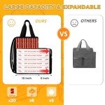 Expandable Pizza Delivery Backpack with 7 Cup Holders