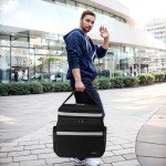 Expandable Pizza Delivery Backpack with 7 Cup Holders