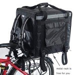 Insulated Pizza Delivery Bag with Cup Holder