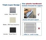 Insulated Pizza Delivery Bag with Cup Holder