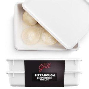 BPA Free Plastic Pizza Dough Proofing Box Set