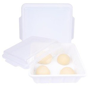 2-Pack Large Pizza Dough Proofing Box Set