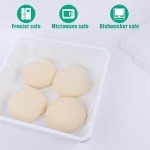 2-Pack Large Pizza Dough Proofing Box Set