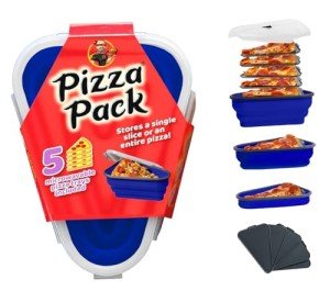 Perfect Pizza Storage Pack - 5 Microwavable Trays