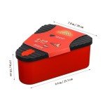 HEMOTON Reusable Pizza Storage Container with Trays