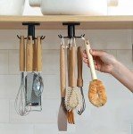 2-Pack Rotating Hooks for Kitchen Utensils