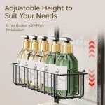 8-Tier Over-the-Door Spice Rack Organizer