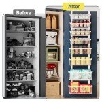 8-Tier Over Door Pantry Organizer with Baskets